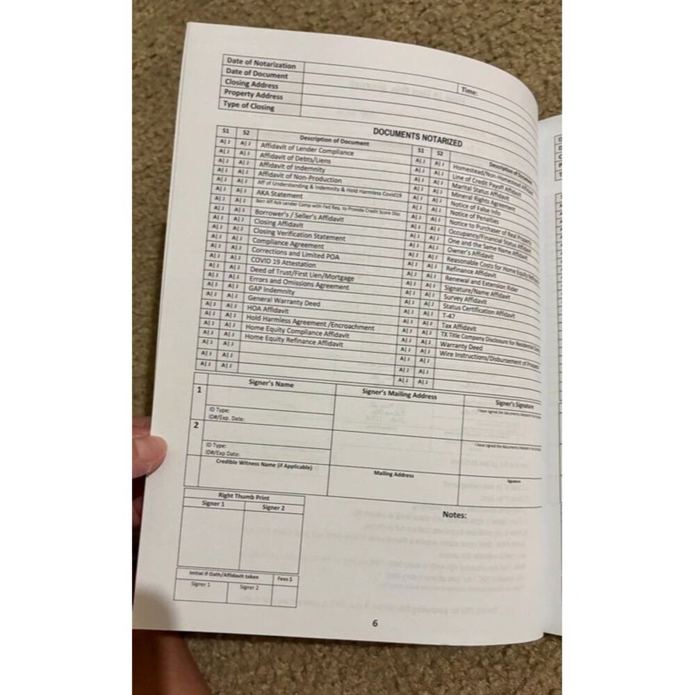 Notary Book - Picture 5 of 8